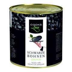 Schwarze Bohnen gekocht 3ml von Cooks Love