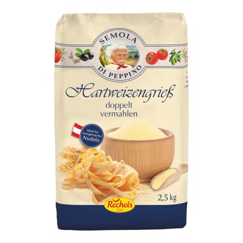 Recheis Hartweizengrieß 2500g