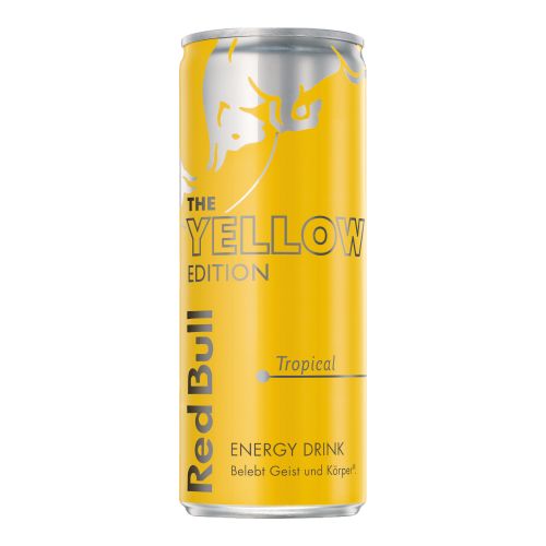 Red Bull Yellow Edition Tropical 250ml - value pack of 24 from Red Bull