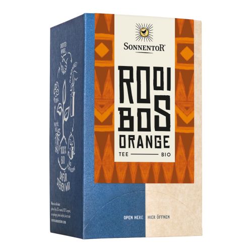 Organic Rooibos-Orange Tea 18 bags - value pack of 6 from Sonnentor