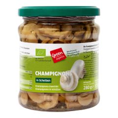 Bio Champignons in Scheiben 280g - 6er Vorteilspack von Green Organics