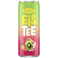 Eistee Kiwi Erdbeer Dose 330ml - 24er Vorteilspack von Rauch