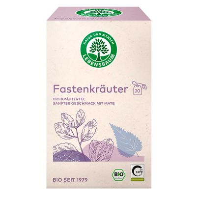 Fastenkräuter Tee 20 Beutel von LEBENSBAUM