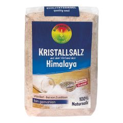 Bio Kristallsalz Himalaya f.gem. 1000g - 10er Vorteilspack von Bioenergie Wagner