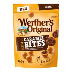Storck Werthers Original Caramel Bites Cookie 140g