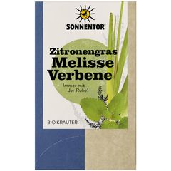 Bio Zitronengras Meliss.Tee á12g - 6er Vorteilspack von Sonnentor