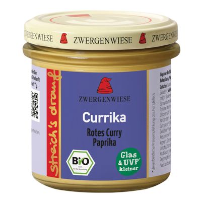 Bio Currika Aufstrich 135g - 6er Vorteilspack von Zwergenwiese