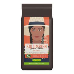 Bio Heldenkaffee Kolumbien g.Bohne 250g - 6er Vorteilspack von Rapunzel Naturkost