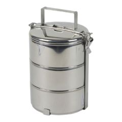 Food carrier 3 parts diameter 14cm height 26cm from Contacto Bander