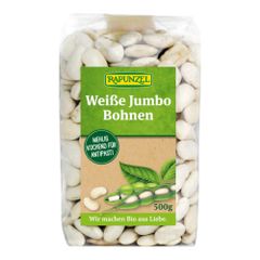 Bio Jumbo-Bohnen weiß 500g - 6er Vorteilspack von Rapunzel
