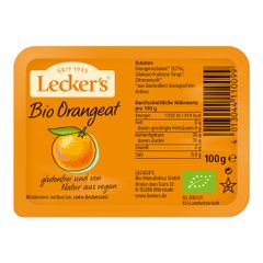 Bio Orangeat 100g - 10er Vorteilspack von Lecker's