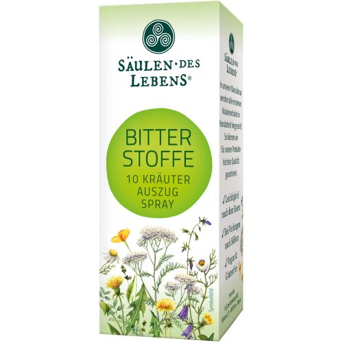 Bitterstoffe - 10 Kräuter Auszug - Spray 30ml von Säulen des Lebens