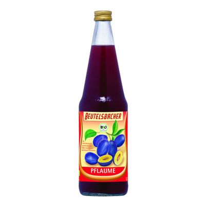 Bio Pflaumensaft MW 700ml - 6er Vorteilspack von Beutelsbacher