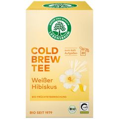 Bio Cold Brew Weißer Hibiskus a 2g - 5er Vorteilspack von Lebensbaum