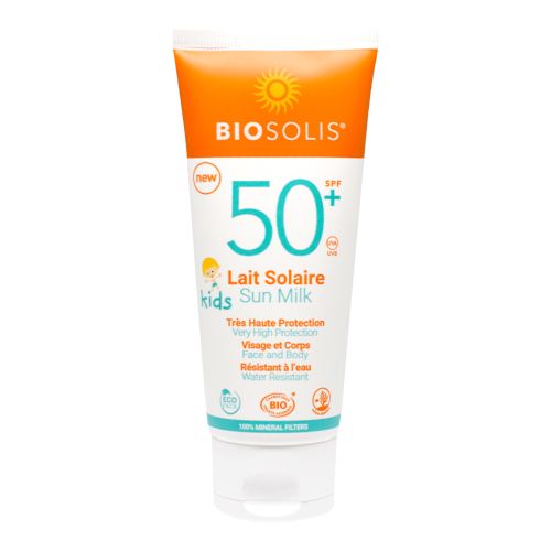 Organic sun milk kids LSF 50+ 100ml from Biosolis