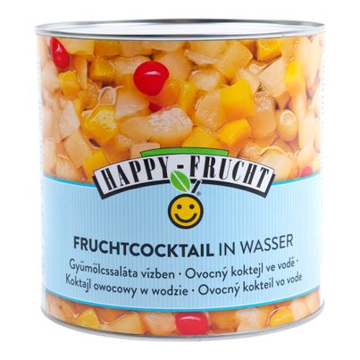 5-Früchtecocktail in Wasser 2650g von Happy Frucht