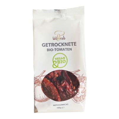 Bio Getrocknete Tomaten 100g - 10er Vorteilspack von Pilze Wohlrab