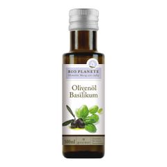 Bio Olivenöl & Basilikum 100ml - 4er Vorteilspack von Bio Planete