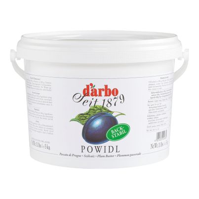 Darbo Powidl (Pflaumenmus) Fruchtaufstrich 5000g