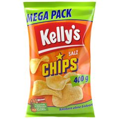 Chips Salz Megapack 400g von Kellys