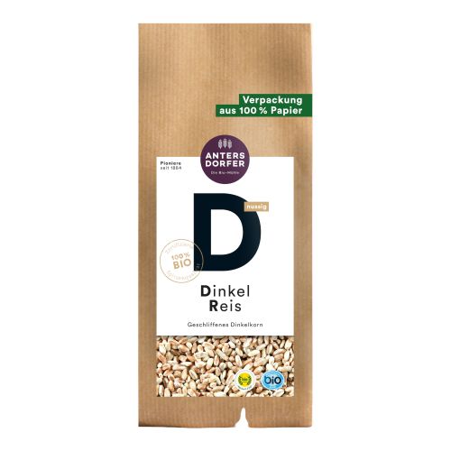 Bio Dinkelreis 500g - 6er Vorteilspack von Antersdorfer Mühle