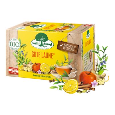 Bio Gute Laune Tee 20 Beutel von Willi Dungl