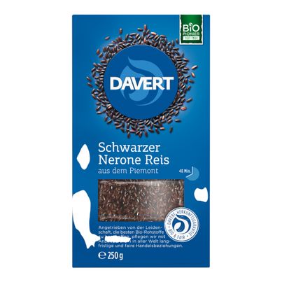 Bio Schwarzer Nerone Reis 250g - 8er Vorteilspack von Davert