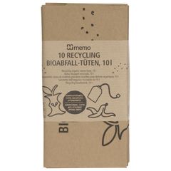 Bio Kompostbeutel 10l á 10 Stück 10Stück von Memo
