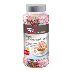 Bunte Zuckerstreusel 700g von Dr.oetker