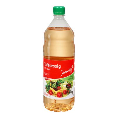 Tafelessig 5% naturvergoren 1000ml - 12er Vorteilspack von Jeden Tag