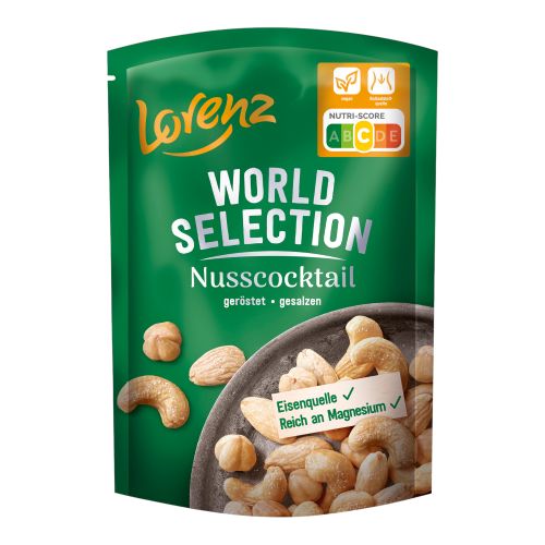 Nusscocktail geröstet&gesalzen 100g von Lorenz