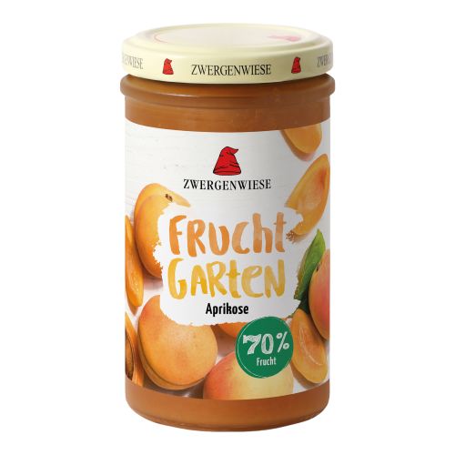 Organic apricot 225g - value pack of 6 from Zwergenwiese