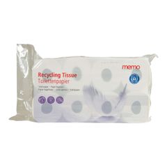 Bio Toilettenpapier 4-lagig 8Stück - 7er Vorteilspack von Memo