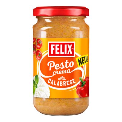 Pesto Crema alla Calabrese 190g - 6er Vorteilspack von Felix