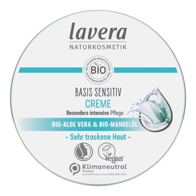 Organic basis sensitive cream 150ml from Lavera Natural cosmetics