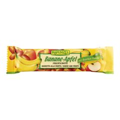 Bio Fruchtschnitte Banane-Apfel 40g - 25er Vorteilspack von Rapunzel Naturkost