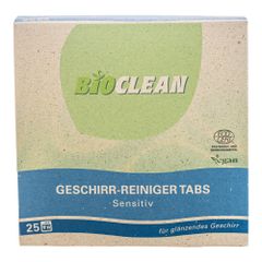 Bio Geschirr-Reiniger Tabs 25ct - 6er Vorteilspack von Bioclean