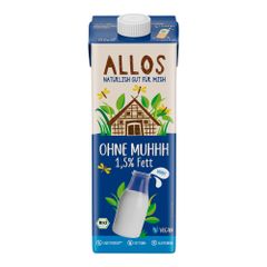 Bio Ohne Muhhh Drink 15% 1000ml - 6er Vorteilspack von Allos