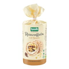 Bio Reiswaffeln mit Sesam 100g - 6er Vorteilspack von Byodo