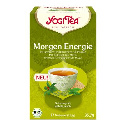 Bio Morgen Energie - 6er Vorteilspack von Yogi Tea