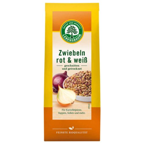 Bio Zwiebeln rot und weiß 55g von LEBENSBAUM