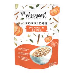 Bio Pumpkin Spice Porridge 400g - 6er Vorteilspack von Ehrenwort Genussmomente