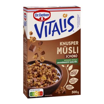 Dr. Oetker Vitalis Knuspermüsli Schoko 500g