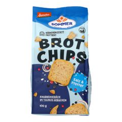 Bio Brot Chips Salz & Pfeffer 100g - 5er Vorteilspack von Sommer