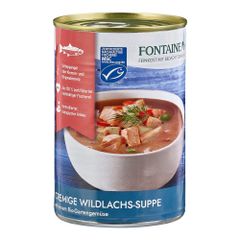 Bio Cremige Wildlachs-Suppe 400g - 6er Vorteilspack von Fontaine