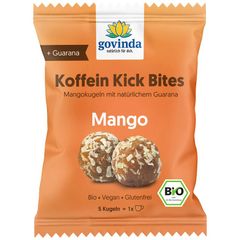Bio Koffein Kick Bites Mango 40g - 8er Vorteilspack von Govinda
