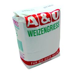 Weizengrieß 480 1000g - 10er Vorteilspack von A&o
