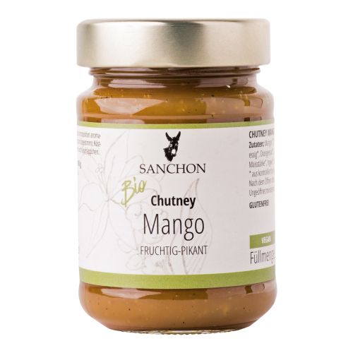 Organic Mango Chutney 200g - value pack of 6 from Sanchon