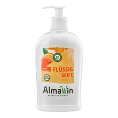 Organic Soap Orange 500ml - 6-piece value pack from Almawin