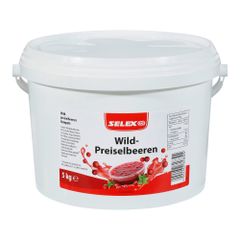 Wildpreiselbeer Kompott 5000g von Selex